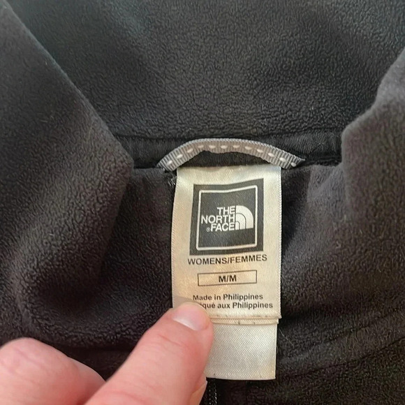 The North Face TKA 100 Microvelour Glacier Fleece Top women's size medium - Picture 4 of 5